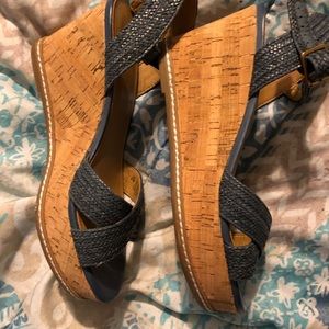 Denim blue color Franco Sarto shoes